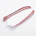Kadore For 2021 2022 Toyota Venza Harrier Chrome Side Door Rearview Mirrors Strips Cover Trim 2-pc