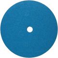 Norton Bluefire F826p Abrasive Disc Fiber Backing Zirconia Alumina 7 8 Arbor 5 Diameter Grit 80 Box Of 25 