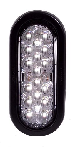 Maxxima M63324 White 6 Oval Led Backup Light