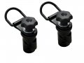 Superatv Latch And Go Lock Ride Tie Downs For Polaris Rzr 800 900 570 1000 Turbo Pro Xp Medium Swivel Pair 