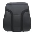 Front Passenger Side Top Back Perforated Replacement Seat Cover Charcoal Black Microfiber Leather For Ford F150 Svt 2010 2011 