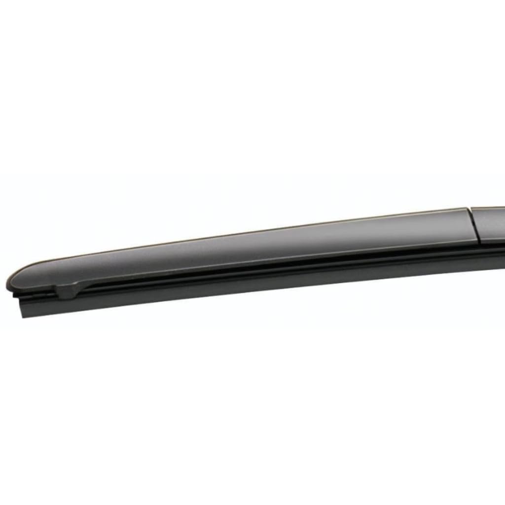 Hybrid Wiper Blade For Chevy Astro 1990 To 2005 22 In Natural Rubber Black Plastic Frame With Pre Attached Adapter Front