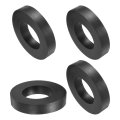 4pcs Rubber Spacers 50mm Od 26mm Id 10mm Height Round Anti Vibration Spacer Bushing Grommets Thick Washers For Home Car 