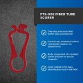Miller Fts-005 Red Fiber Tube Scorer Easily Portable Tool For Working Technicians Electricians And Installers Tubes Up To 2