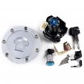Astra Depot Cap Motorcycle Ignition Switch With Key Fuel Gas Seat Lock Keys Compatible For Honda Cbr 2004-2007 1000rr 2003-2006