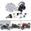 Astra Depot Cap Motorcycle Ignition Switch With Key Fuel Gas Seat Lock Keys Compatible For Honda Cbr 2004-2007 1000rr 2003-2006
