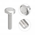 Uxcell T-slot Bolts 10pcs M6x30mm Slot Drop-in Stud Sliding 304 Stainless Steel Shape Screws For T Track
