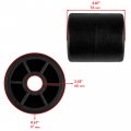 Caltric 3 Deck Roller Compatible With John Deere Fd501v Fd590v Fd611v Fh601v Fh531v Fh580v M113955