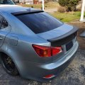 Trunk And Roof Rear Window Spoiler Combo For 2006 2013 Lexus Is250 Is350 Isf Sedan Matte Black Wald Style Duck Bill High Kick