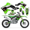 Team Racing Graphics Kit For Kawasaki 2001-2013 Kx 85 100 Scatter 