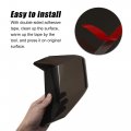 X Autohaux Black Tail Light Lamp Lens Cover Guard Trim Frame Bezels Set Ford For Mustang 2018 2019 2020 2021 Taillight Shell