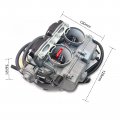 Secosautoparts Carburetor Carb With Fuel Filter Kit Compatible Kawasaki Ninja 250r 250 Ex250 1988-2007 Replace 15001-1433