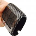 2-layers Hybrid Carbon Key Fob Cover With Keychain For Kia Cadenza K7 K900 4 Button