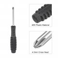 Uxcell Mini Phillips Screwdriver 4 0mm Cross Head With Non-slip Handle For Small Appliances 2 Pcs