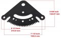 Hh Bros Steering Sector Pinion Gear For John Deere X105 X115 Before 700000 Serial Number