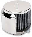 Moroso 68812 Valve Cover Breather Clamp-on Half Hooded 
