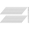 Diamond Grinding Burrs Drill Bit 3 32 Inch Shank 2mm Dia Ball Shaped Head Mounted Points For Carving Polishing Jade Jewelry 