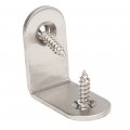 10pcs 30mmx30mm Stainless Steel Corner Brace Joint Right Angle Shelf Bracket Fastener Cabinet Hardware