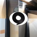 4 Inch Rv Slide Out Seal 25 Ft Weather Stripping Wipers With Adhesive Tape Truck Black Rubber For Keeping Noise And Camper Seal 