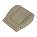 Secosautoparts Driver Bottom Perforated Leather Seat Cover Tan Compatible With Ford F150 2009 2010 2011 2012 2013 2014