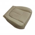 Secosautoparts Driver Bottom Perforated Leather Seat Cover Tan Compatible With Ford F150 2009 2010 2011 2012 2013 2014