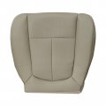 Secosautoparts Driver Bottom Perforated Leather Seat Cover Tan Compatible With Ford F150 2009 2010 2011 2012 2013 2014