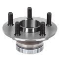Rear Wheel Hub And Bearing Assembly With Abs 512167 For 2001 To 2010 Chrysler Pt Cruiser 2000 2005 Dodge Neon 2 Piece Set 