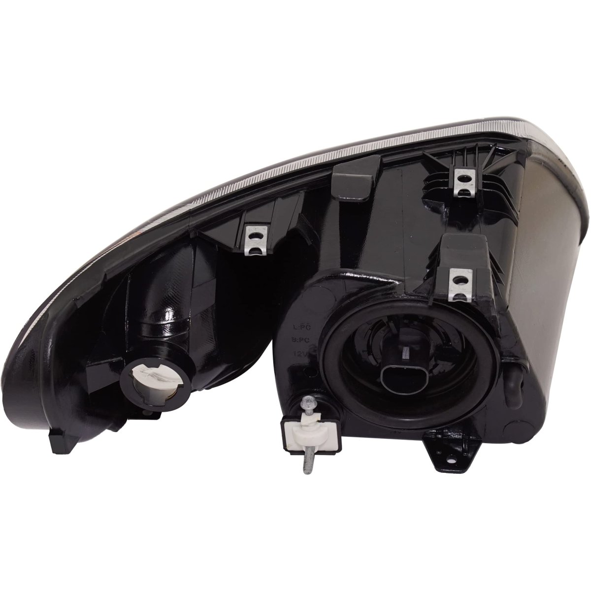 Passenger Side Headlight With Bulbs Halogen For 2001 2003 Chrysler Voyager 113 In Wheelbase Without Turn Signal Light Bulb
