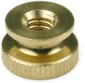 Knurled Thumb Nut Brass 6 32 3 8 Dia X 1 4 Thick Qty-25 