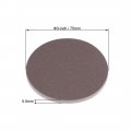 Uxcell 3-inch Sanding Sponge Hook And Loop Disc Wet Dry For Car Wood Drywall Metal Brown Corundum 500-600 Grit 20 Pcs