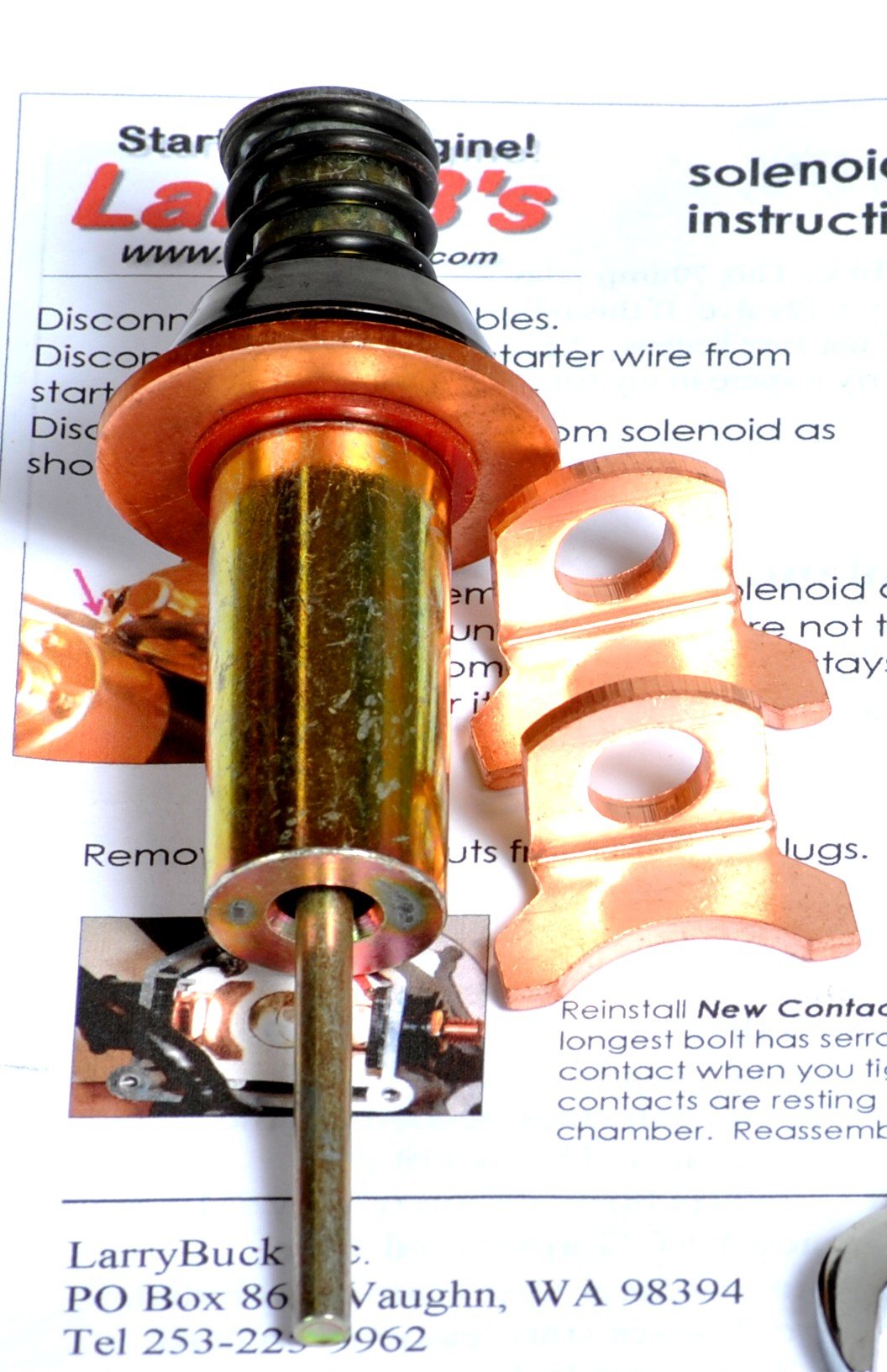 Larryb S Dodge Cummins Denso Starter Solenoid Heavy Duty Rebuild Kit 89-2006
