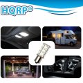 Hqrp 2-pack Ba15s 18 Leds Light Bulb Warm White Replacement For 1141 1156 Fits Casita Jayco Winnebago Minnie Winnie Jamboree