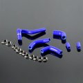 Silicone Radiator Tube Hose Kit For 03-06 Ducati 999 749 749r Blue With Clamps 