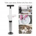 Powerful Manual Pneumatic Toilet Plunger Drain Unblocker High Pressure Air Blaster Cleaner For Kitchen Bathroom Clogged Pipe