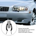 Headlight Wiper Vane Wing Abs And Rubber High Cleaning Efficiency For 960 S80 S90