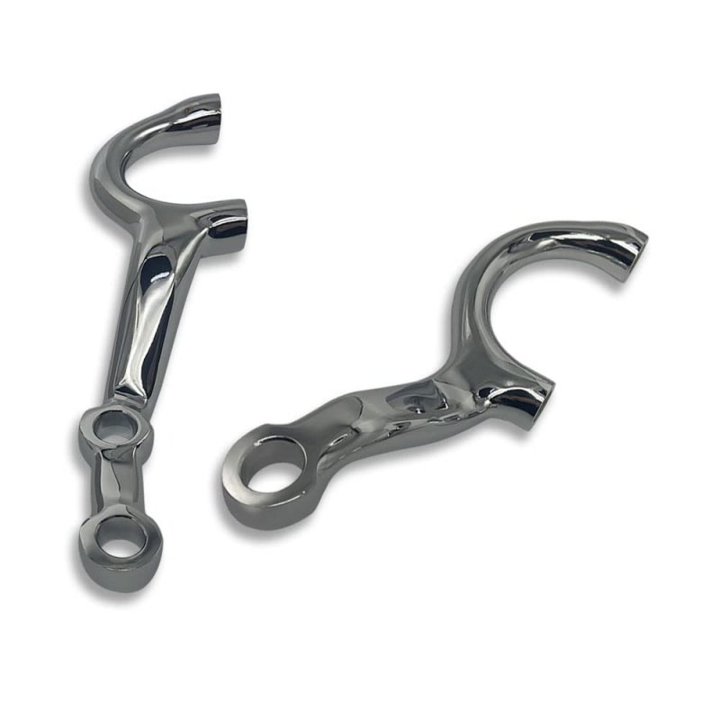 Demotor Performance Chrome Steering Arms 1 3 4 Drop For Ford 1937-48