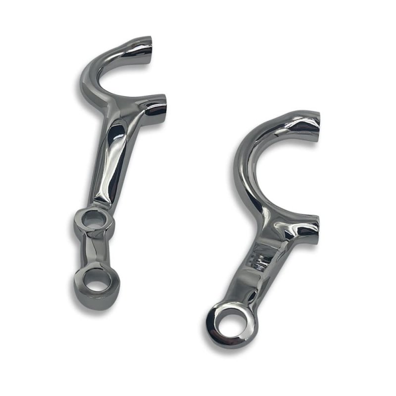 Demotor Performance Chrome Steering Arms 1 3 4 Drop For Ford 1937-48