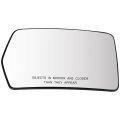 Right Side Mirror Glass With Heat And Backing Holder For 2004 2005 2014 Ford F-150 Replacement 4l3z 17k707 Da