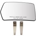 Right Side Mirror Glass With Heat And Backing Holder For 2004 2005 2014 Ford F-150 Replacement 4l3z 17k707 Da