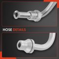 A-premium Automatic Transmission Oil Cooler Line Hose Assembly Compatible With Chevy K2500 K2500 Suburban K3500 1993-1995 Gmc