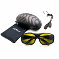 Mcwlaser Laser Safety Protective Glasses Goggles 190-450 800-2000nm Typical For 355nm 405nm 445nm 450nm 808nm 980nm 1064nm