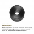 Uxcell 30pcs Rubber Spacers 6 2mm Bore X 20mm Od 5mm 10mm 15mm Length Black Round Anti Vibration Spacer Bushing Grommets For