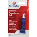 Permatex 27100 High Strength Threadlocker Red 6 Ml 