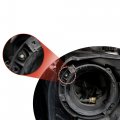 X Autohaux 1 Pair 7 Inch Round Headlight Mounting Retaining Bracket Headlamp Bezels Cover Abs For Jeep Wrangler Tj 1997-2006