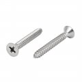 Uxcell M4 2x32mm 316 Stainless Steel Flat Head Phillips Self Tapping Screws Bolts 25pcs