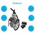 Labwork Carburetor With Air Filter Replacement For Honda Xr80 Xr80r 1979-2001