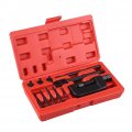 Chain Rivet Tool 13pcs Heavy Duty Cam Drive Breaker 420 630 520 Cutter Removal Kit For Motorcycle Bike Atv With Carrying Case 