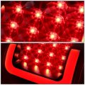 Auto Dynasty Led Tail Light For 2003-2007 Chevy Silverado Gmc Sierra 1500 2500 3500 Reverse Brake Lamp With Red C-tube Bar