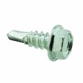 Prime-line Mp10739 Tek Screws 8 X 1 2 In Zinc-plated Self-drilling Hex Head 100 Pack 
