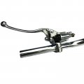 Usonline911 1 25mm Chrome Universal Motorcycle Handlebar Hydraulic Brake Master Cylinder Clutch Lever